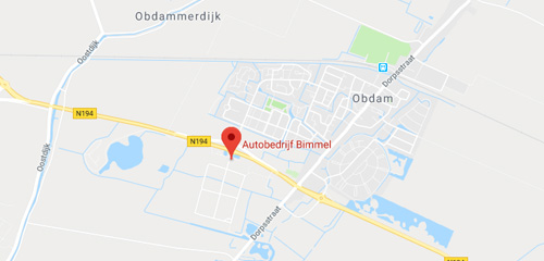 Autobedrijf Bimmel - Obdam - Route